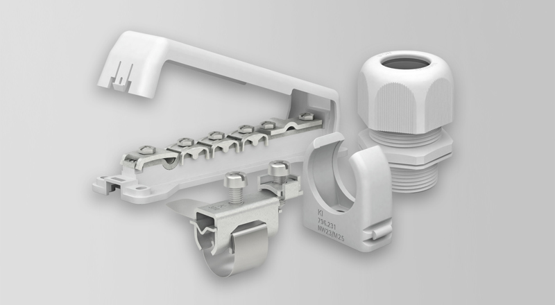 Wartel Klemmen En Kabel